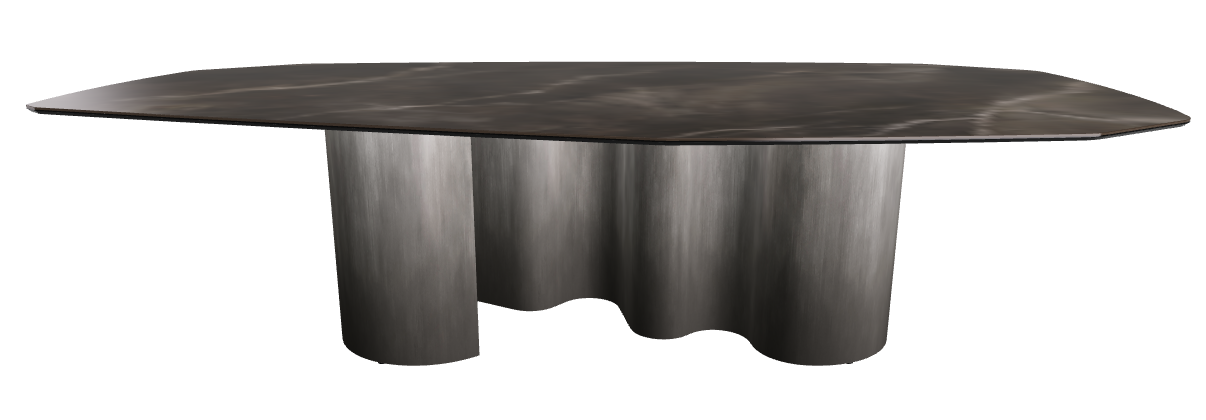 300x130x74h Polygon Shaped_Andromeda_Oxy Grey