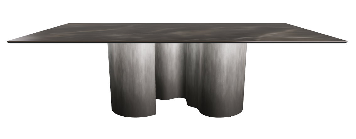 240x120x74h Rectangle Shaped_Andromeda_Oxy Grey