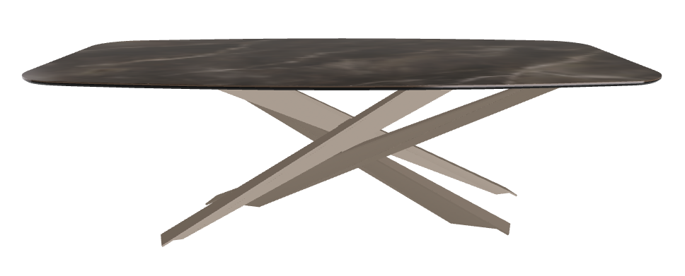 240x120x74.5h Barrel Shaped_Andromeda_Titanium Embossed