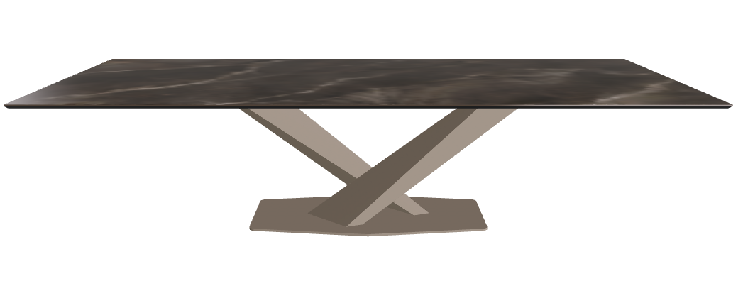 Cattelan Italia Stratos Keramik Rectangular Dining Table – 300x120x75h
