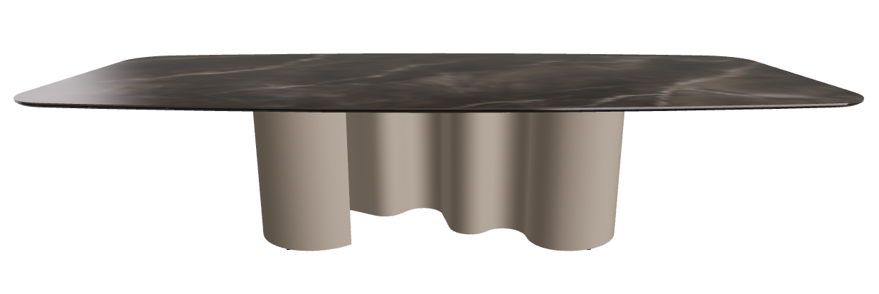 320x138x74h Barrel Shaped_Andromeda_Titanium Embossed