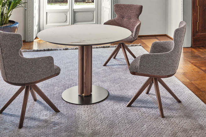 Porada Andy Swivel Dining Chair