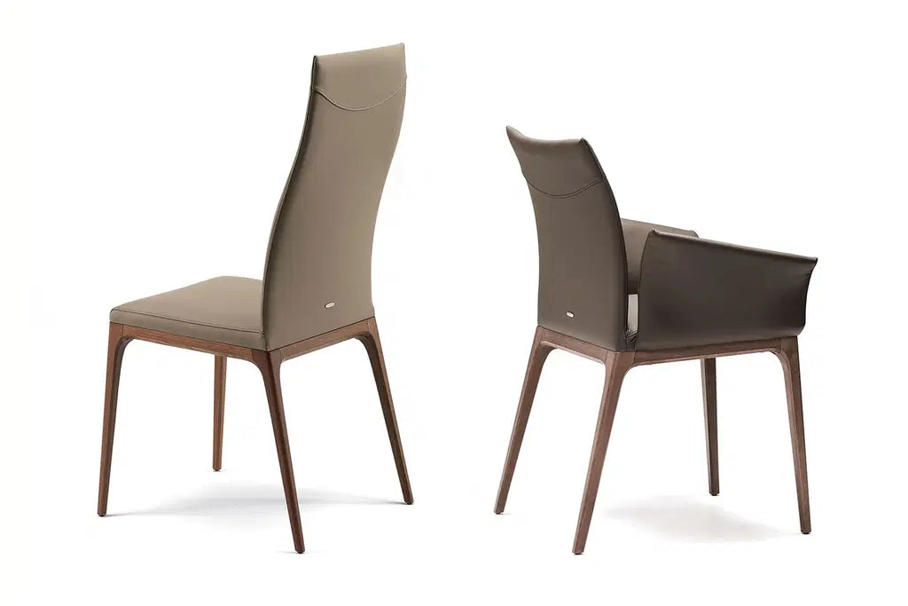 Cattelan Italia Arcadia Dining Armchair – Soft Leather & Glove Soft Leather