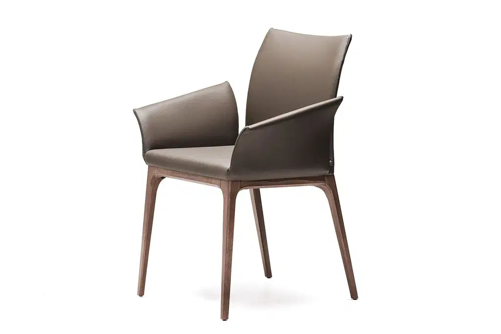 Cattelan Italia Arcadia Dining Armchair – Soft Leather & Glove Soft Leather