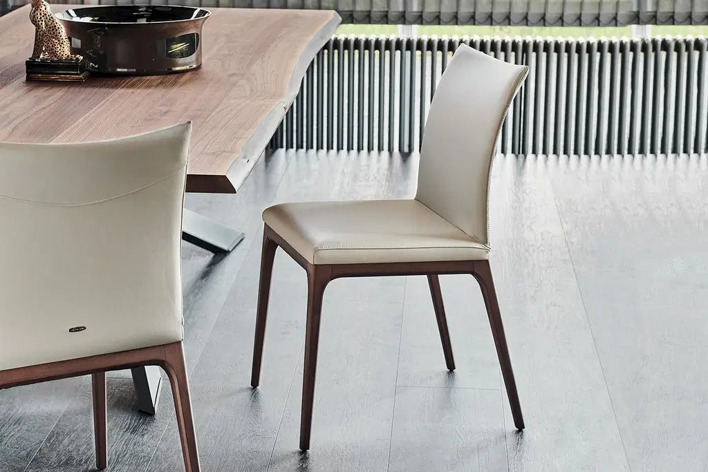 Cattelan Italia Arcadia Dining Chair – Fabric, Micro Nubuk & Synthetic Leather