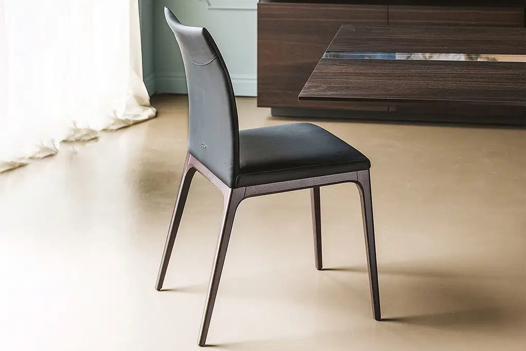 Cattelan Italia Arcadia Dining Chair – Fabric, Micro Nubuk & Synthetic Leather