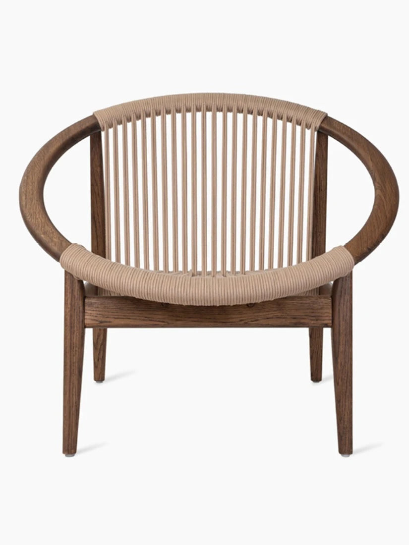 Vincent Sheppard Indoor Norma Lounge Chair Dark Oak Oil/Sand