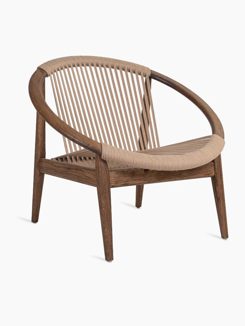 Vincent Sheppard Indoor Norma Lounge Chair Dark Oak Oil/Sand