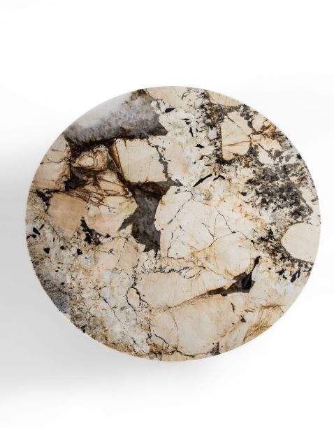 Porada Bay Marble Round Dining Table