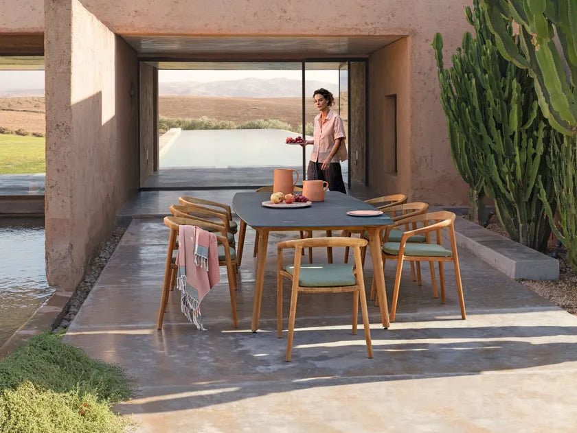 Manutti Solid Outdoor Dining Chair