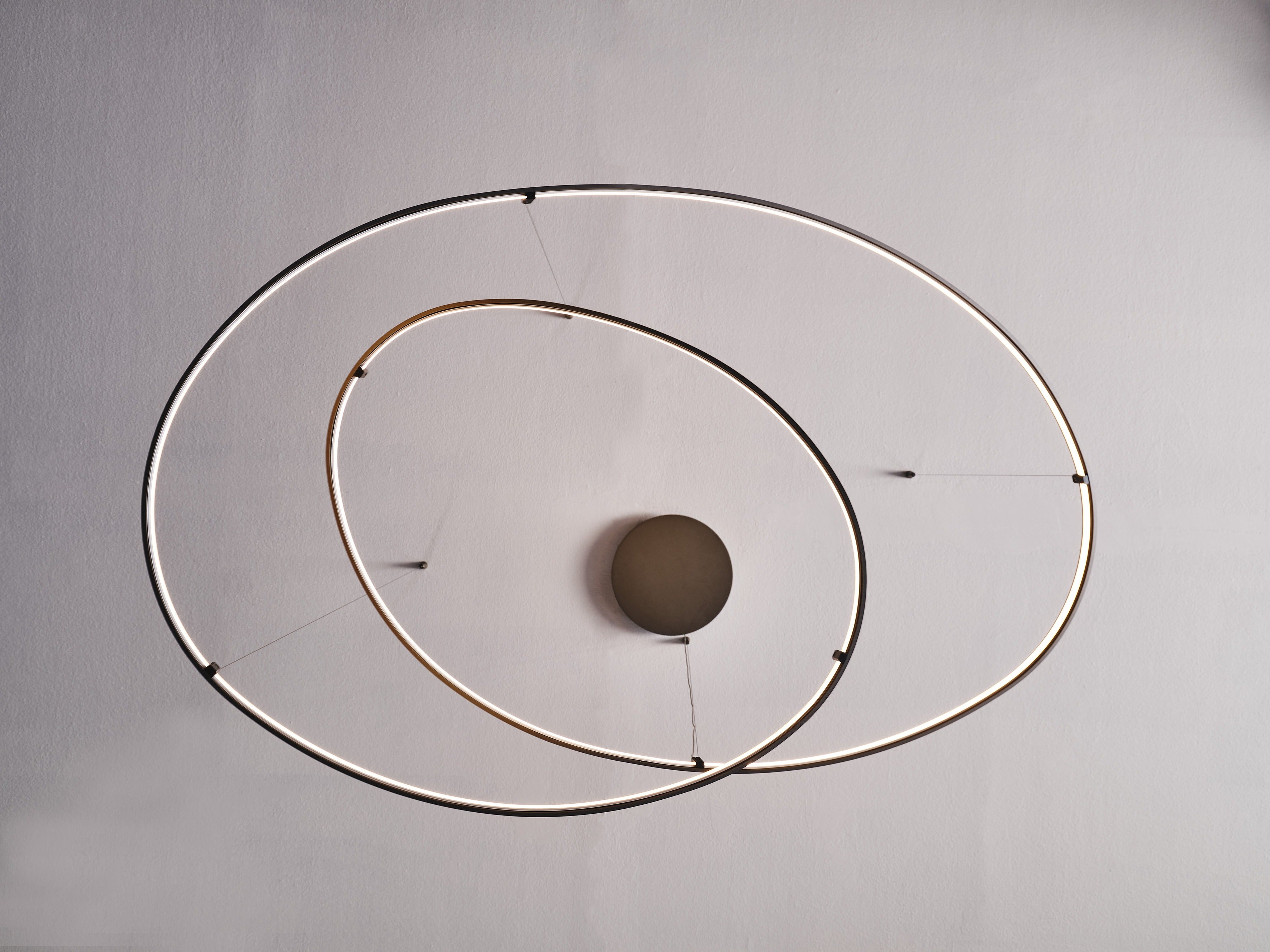 Cattelan Italia Heaven Steel Framed Ceiling Lamp