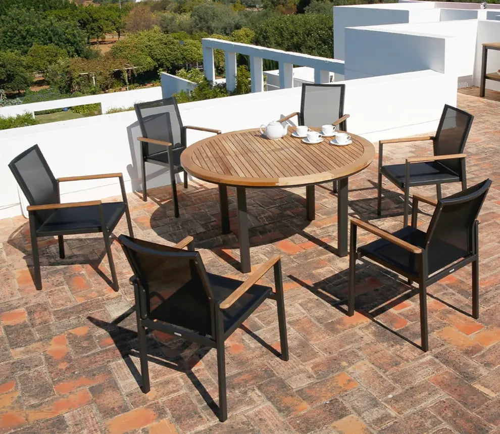 Barlow Tyrie Aura Dining Table 140 Circular