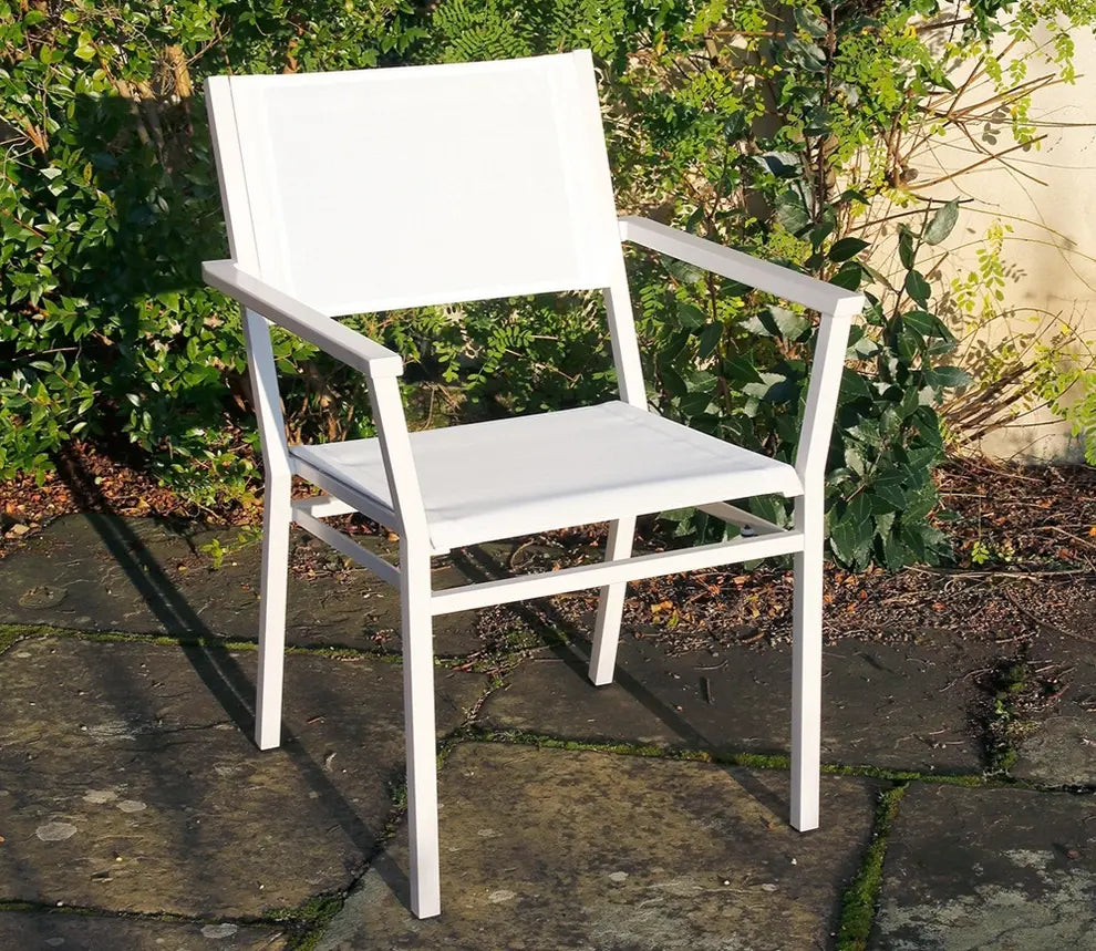 Barlow Tyrie Equinox Dining Carver - Powder Coated