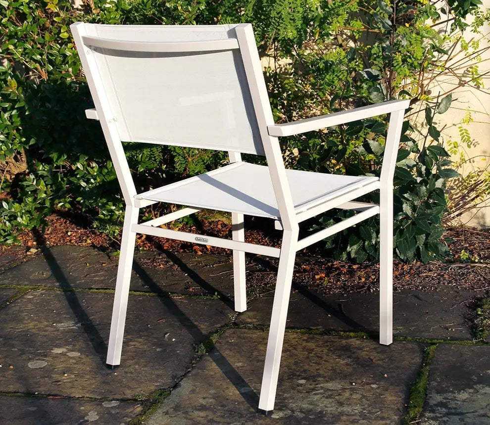 Barlow Tyrie Equinox Dining Carver - Powder Coated