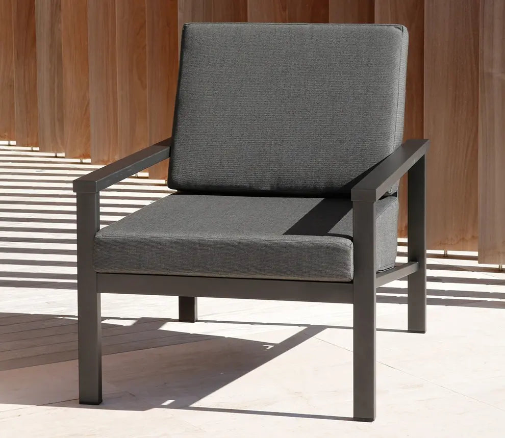 Barlow Tyrie Equinox Occasional Deep Seating Armchair - Powder Coated