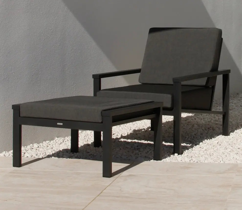 Barlow Tyrie Equinox Occasional Deep Seating Armchair - Powder Coated