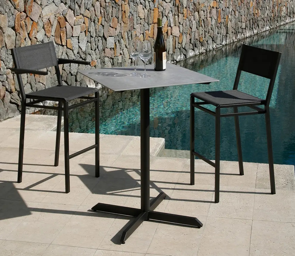 Barlow Tyrie Equinox High Dining Chair - Powder Coated