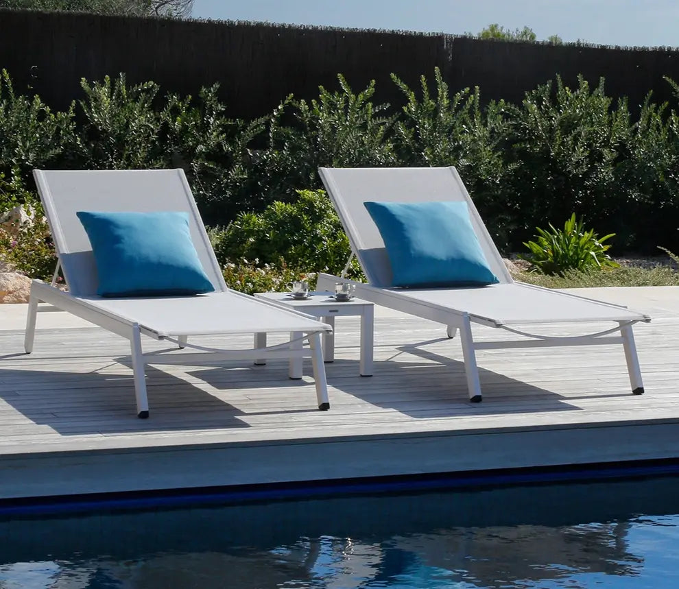 Barlow Tyrie Equinox Occasional Lounger - Powder Coated