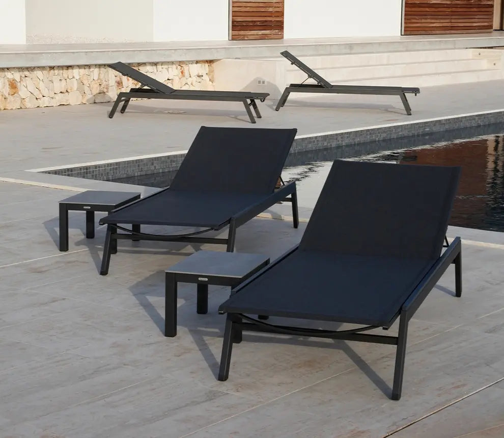 Barlow Tyrie Equinox Occasional Lounger - Powder Coated