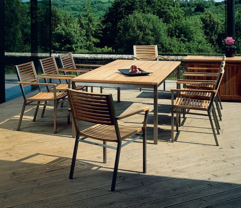 Equinox Dining Carver Teak Seat & Back