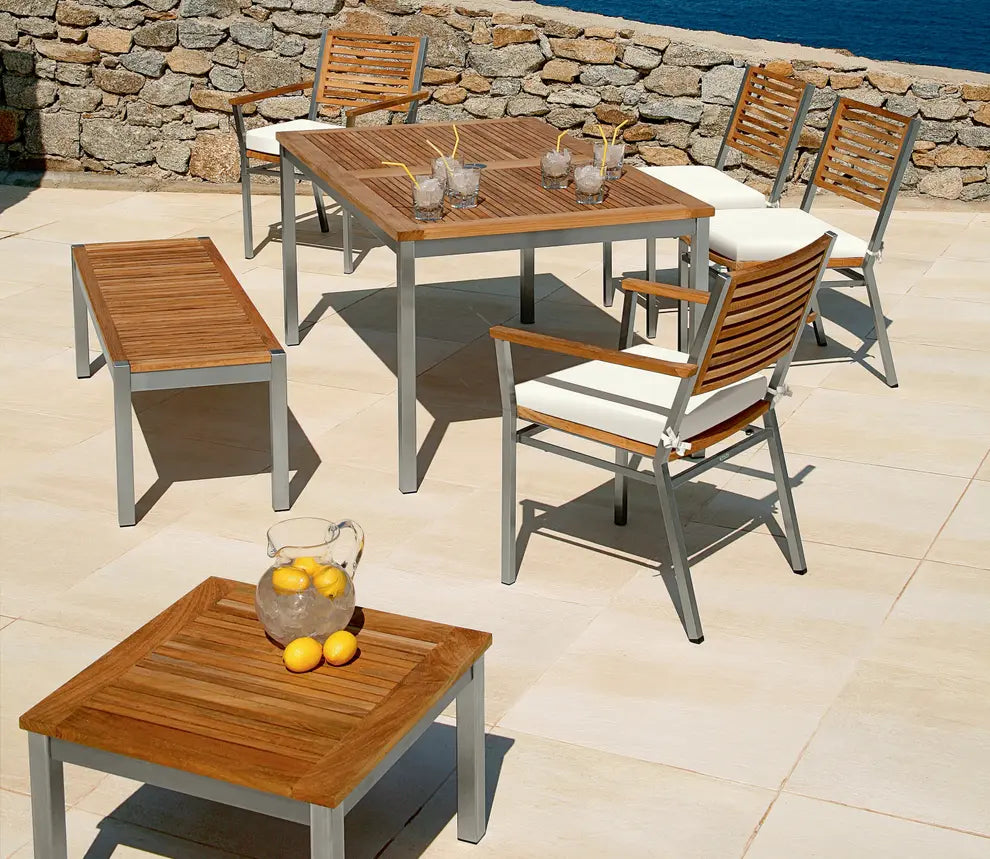 Equinox Dining Carver Teak Seat & Back