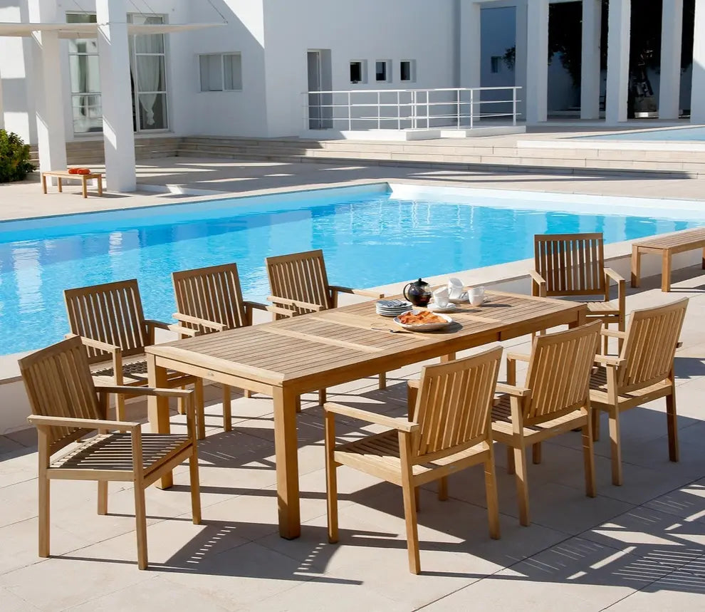 Barlow Tyrie Linear Extending Table 230