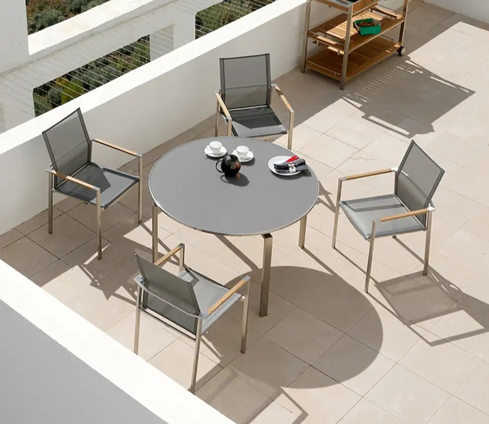 Barlow Tyrie Mercury Dining Armchair