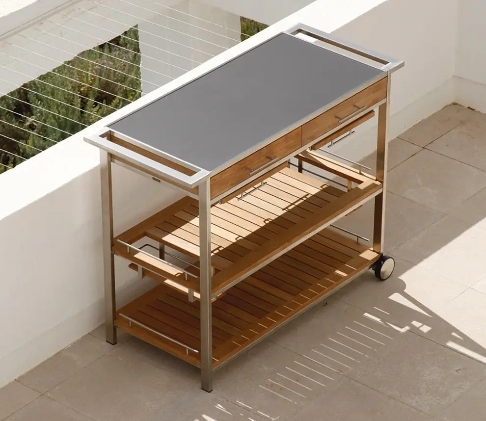 Barlow Tyrie Mercury Dining Serving Table