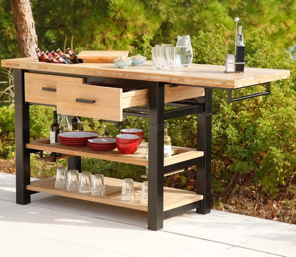 Barlow Tyrie Titan Serving Table