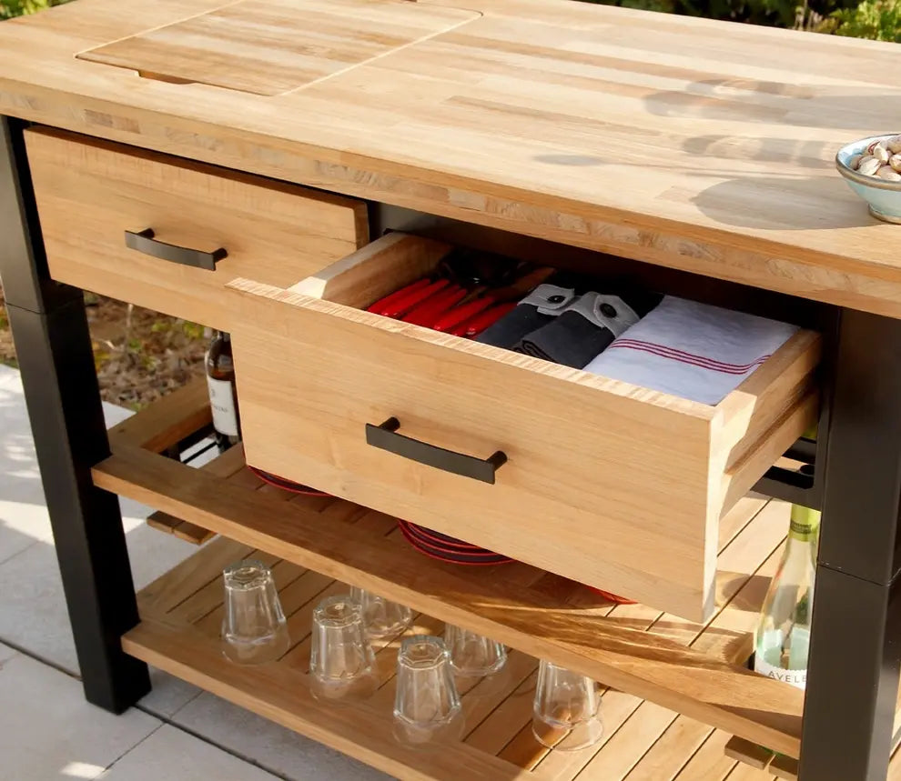 Barlow Tyrie Titan Serving Table