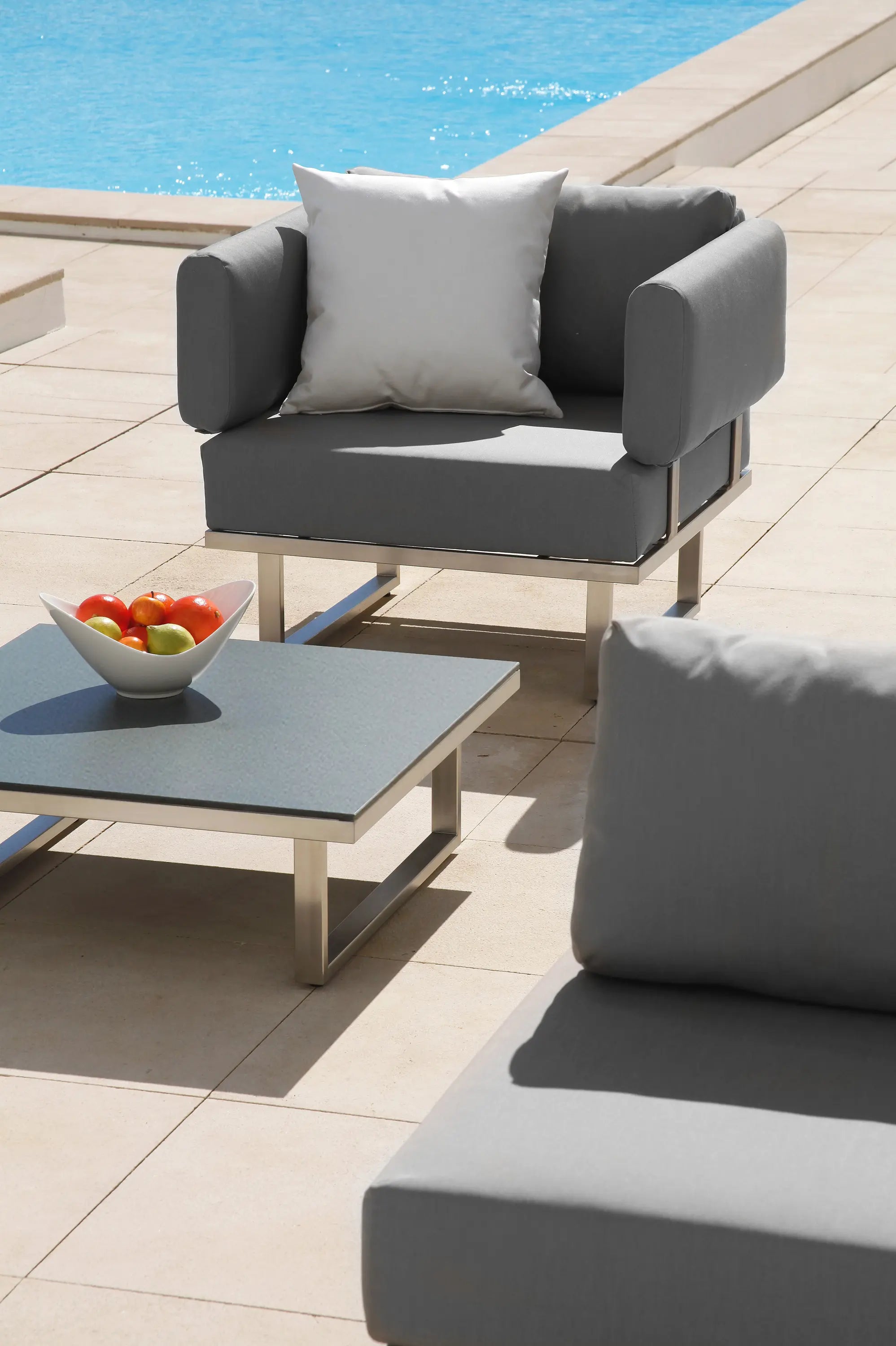 Barlow Tyrie Mercury Deep Seating Low Table 76 Square