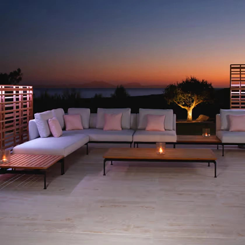 Barlow Tyrie Layout Deep Seating Narrow Low Table 160 Rectangular