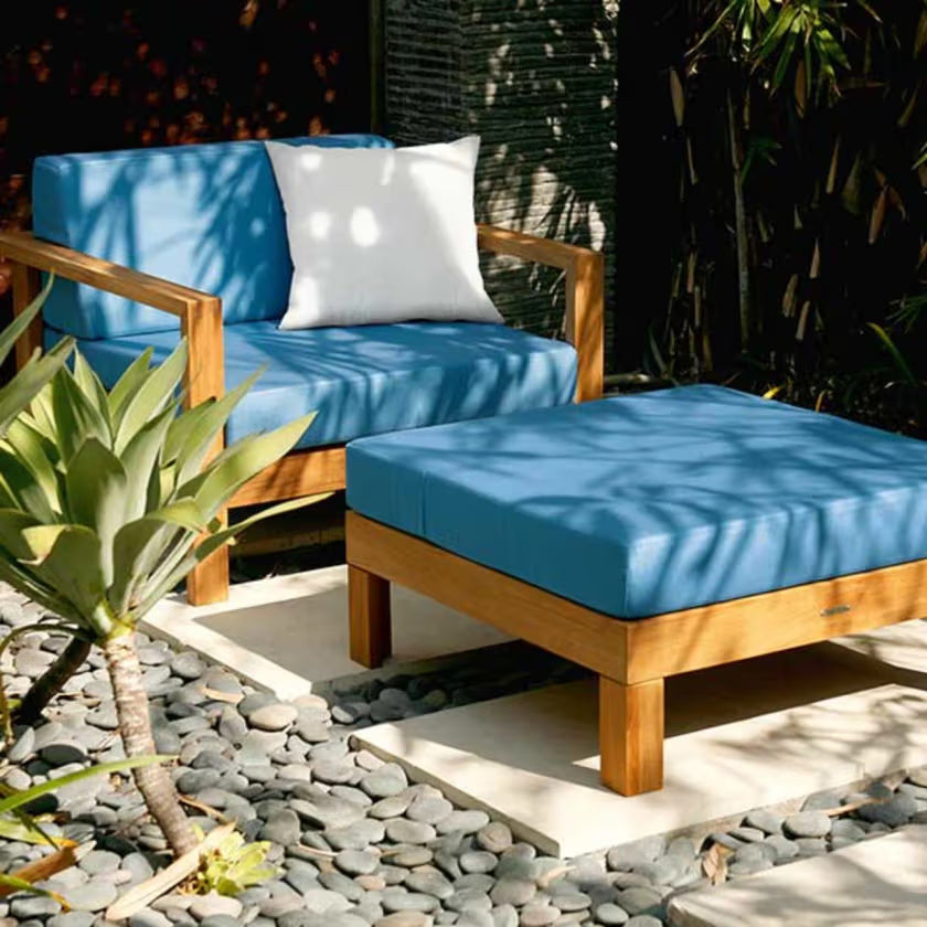 Barlow Tyrie Linear Ottoman