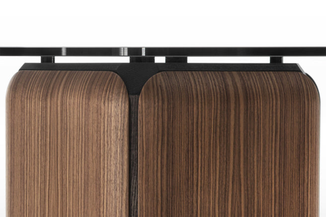 Porada Bay Glass Round Dining Table