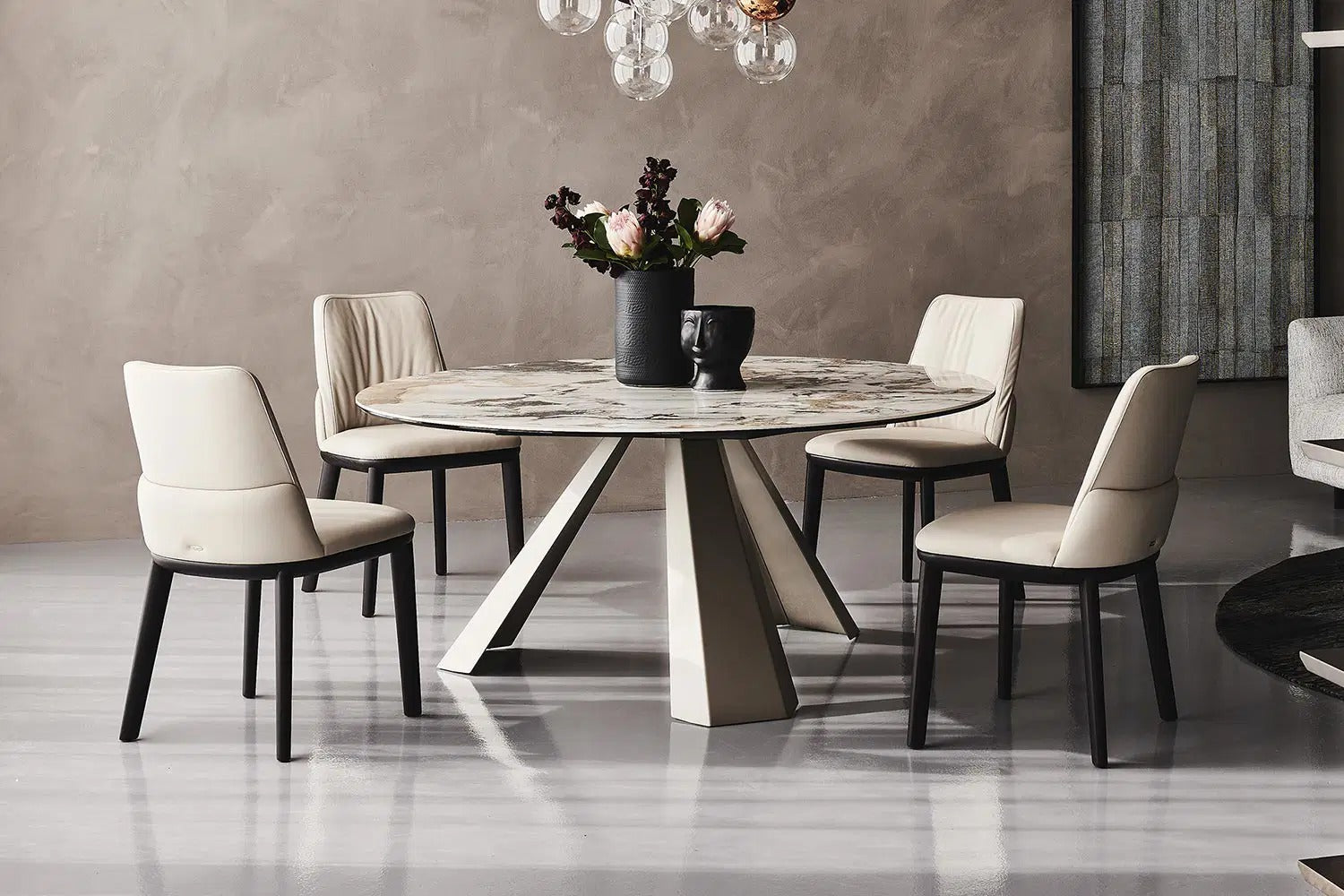 Cattelan Italia Belinda Dining Chair – Soft Leather & Glove Soft Leather