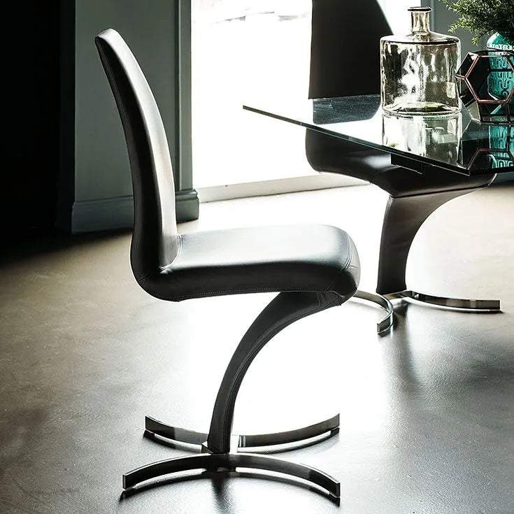 Cattelan Italia Betty Dining Chair – Fabric, Micro Nubuk & Synthetic Leather