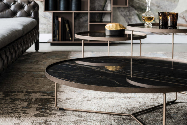 Cattelan Italia Billy Keramik Coffee Table Ø100x28h