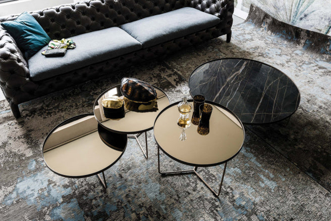 Cattelan Italia Billy Keramik Coffee Table Set of 3 Ø36