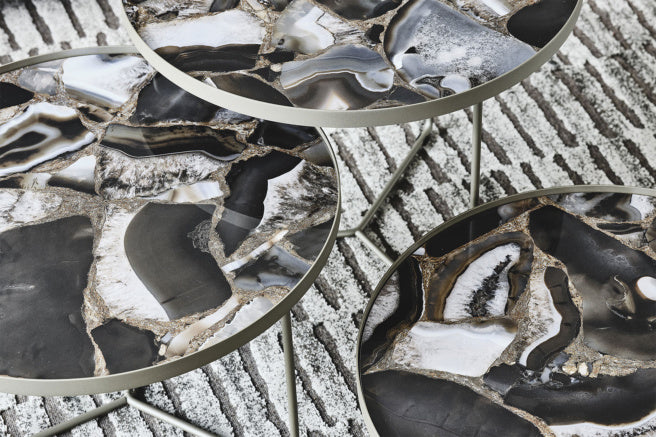 Cattelan Italia Billy Keramik Coffee Table Set of 3 Ø36