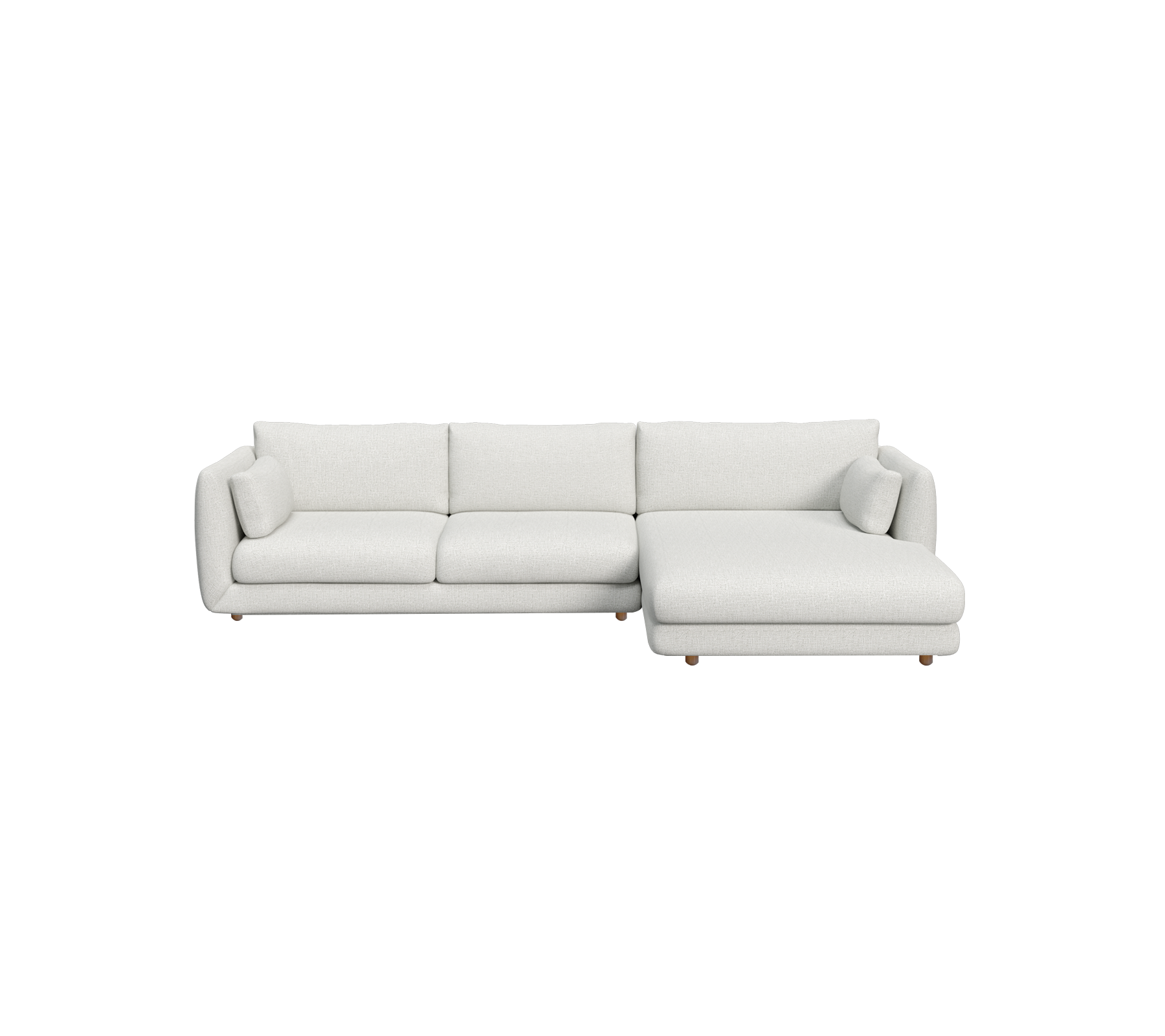 Cane-line Bloom 2-Seater Sofa With Chaise Lounge Left