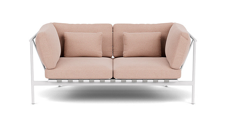 Barlow Tyrie Around Deep Seating Double Lounge Sofa with Aluminium Arms