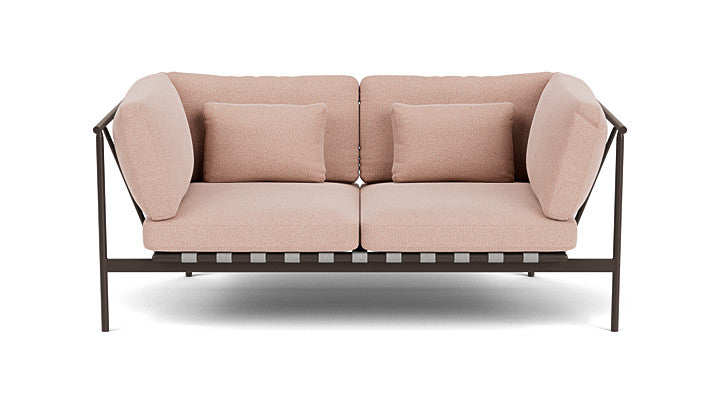 Barlow Tyrie Around Deep Seating Double Lounge Sofa with Aluminium Arms