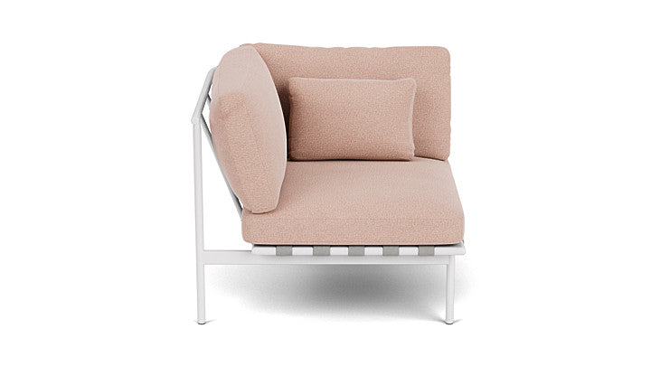 Barlow Tyrie Around Deep Seating Single Lounge Chair with Aluminium Left Arm