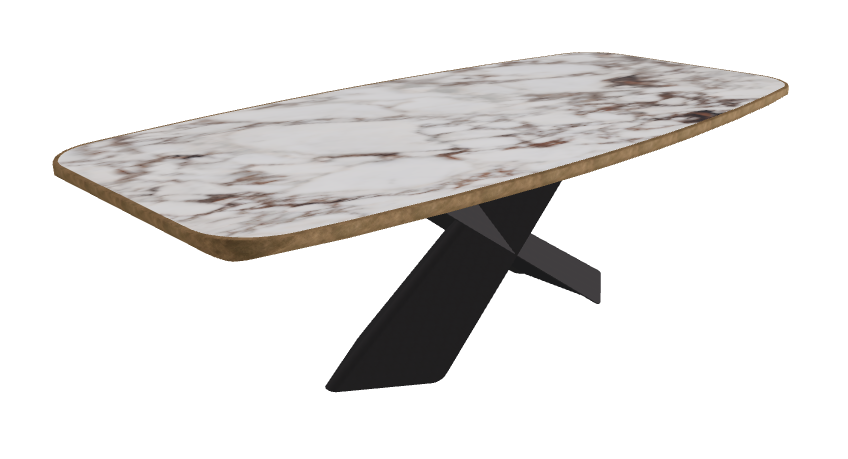 Breccia_Black Embossed_Brushed Bronze