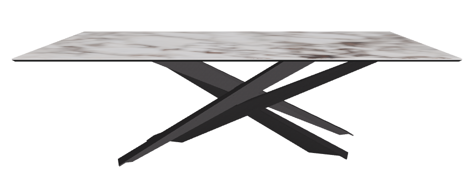 240x120x74.5h Rectangle Shaped_Breccia_Black Embossed