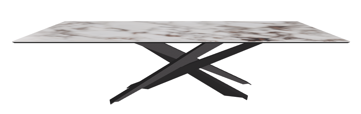 300x120x74.5h Rectangle Shaped_Breccia_Black Embossed