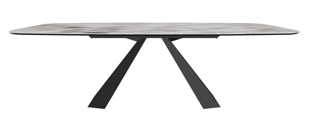 240x120x73h Barrel Shaped_Breccia_Black Embossed