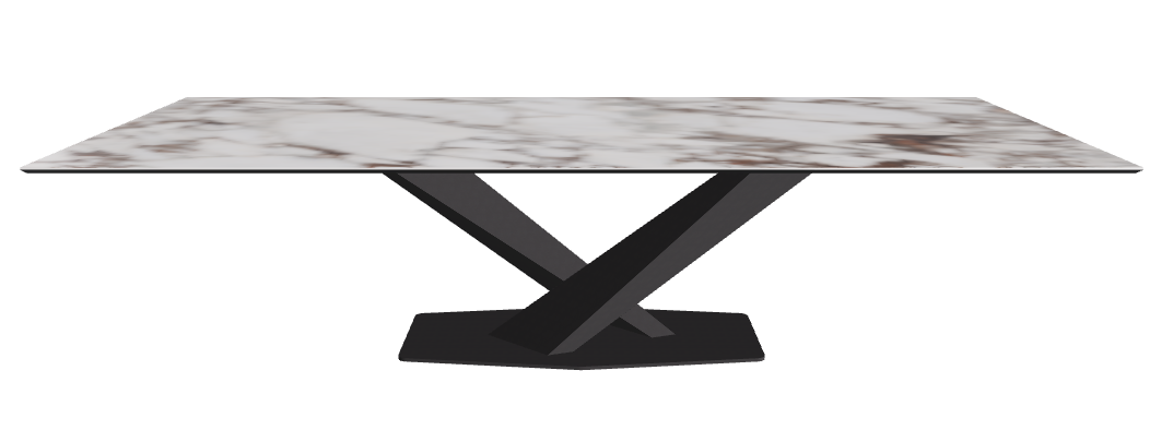Cattelan Italia Stratos Keramik Rectangular Dining Table – 300x120x75h