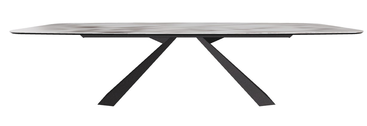 300x120x73h Barrel Shaped_Breccia_Black Embossed