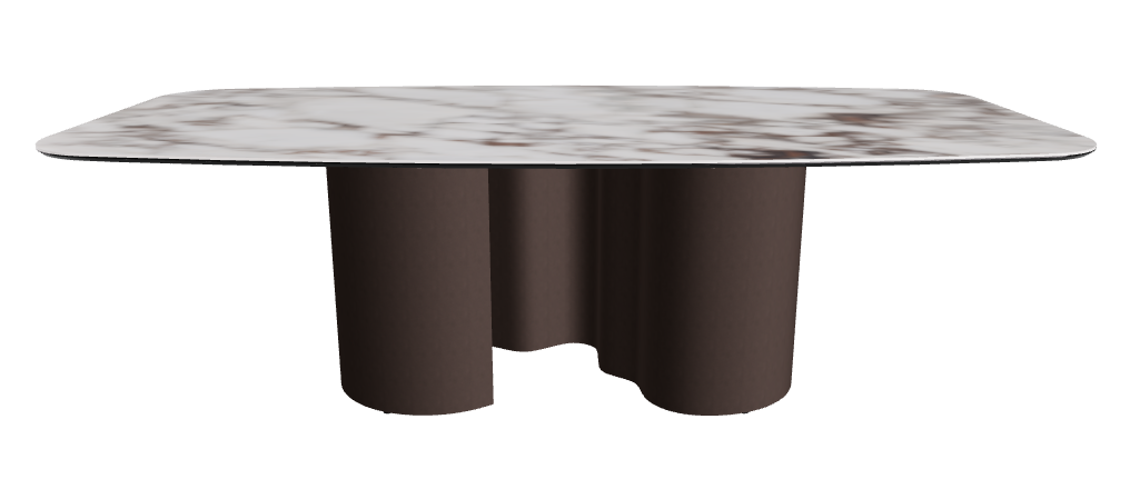 240x120x74h Barrel Shaped_Breccia_Bronze Embossed
